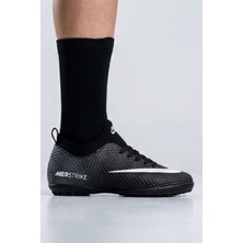 Liarca Aeroflow Velocıty Sock Siyah Yüksek Hız Maksimum Zemin Tutuş Teknolojili Çoraplı Halısaha Ayakkabısı