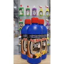 Powermax Ultra Güçlü Tuz Ruhu 600 ml x 3 Adet – Inatçı Kir, Kireç ve Pas Sökücü Ekonomik Set