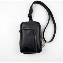 Galande Hakiki Deri Çapraz Askılı Yön Değiştiren Omuz Çantası (Body Bag)