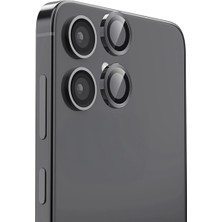 Die Grup  Samsung Galaxy A06 Raze Metal Kamera Lens - Siyah