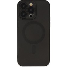Uray Store Apple Iphone 13 Pro Kılıf Moshi Lens Magneticsafe Silikon - Siyah