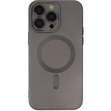 Uray Store Apple Iphone 13 Pro Kılıf Moshi Lens Magneticsafe Silikon - Füme