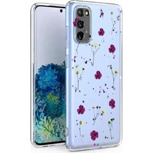 3gen Case Samsung Galaxy A03S Uyumlu Lüx Desenli Şeffaf Silikon Kılıf