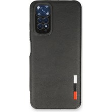 Uray Store Xiaomi Redmi Note 11 Kılıf Loop Deri Silikon - Siyah