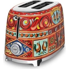 Smeg TSF01DGEU Dolce&gabbana Tasarım Ekmek Kızartma Makinesi 2x2