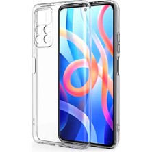 Derin Stok Newface Poco M4 4g Kılıf Lüx Şeffaf Silikon