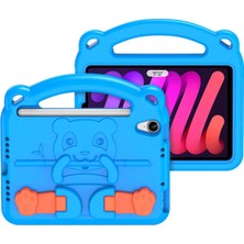 Die Grup Dux Ducis Panda iPad Mini 6 (2021) ve Mini 7 (2024) Kılıf Çocuk Shockproof Standlı TAŞINABILIR-(5775)