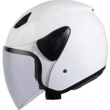 Sway Sw 733 Yarım Kask Beyaz