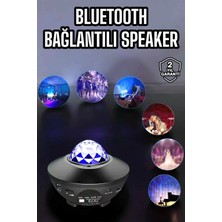 Die Grup Buğz Çocuklara Özel Şarjlı Bluetooth Hoparlör Parti LED Lambası Yıldızlı Projeksiyon