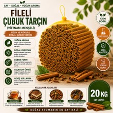 Meteksan Fileli Çubuk Tarçın 20 kg – Vietnam Menşeli Doğal Kabuk Tarçın