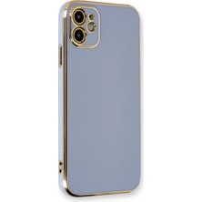 Uray Store Apple Iphone 11 Kılıf Volet Silikon - Mavi