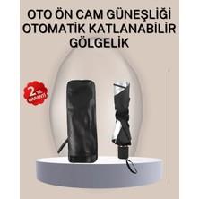 Nemere Dayanıklı Upe Alaşımlı Şemsiye Tipi Araç Güneşliği - Kolay Katlanır