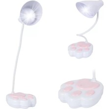 Sb Shopping JF-1623 20 Led'li 2.5 Watt Şarjlı Esnek Masa Lambası (OM-114) - Dokunmatik USB Şarjl