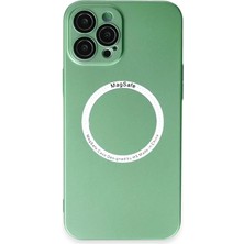Sb Shopping Newface Iphone 12 Kılıf Magneticsafe Lens Silikon - Yeşil