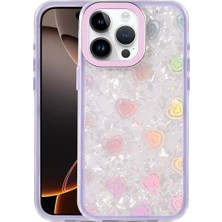 Sb Shopping Newface Iphone 15 Lumi Desenli Kapak - Mor