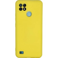 Sb Shopping Newface C21 Kılıf Nano Içi Kadife Silikon - Sarı