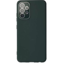Sb Shopping Newface Galaxy A33 5g Kılıf Lansman Glass Kapak - Koyu Yeşil