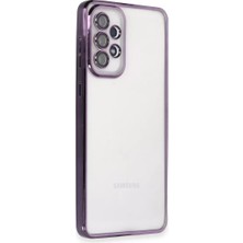 Sb Shopping Newface Galaxy A53 5g Kılıf Lensli Silikon - Mor