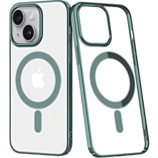 Sb Shopping Newface Iphone 14 Kılıf Element Magneticsafe Sert Kapak - Köknar Yeşili