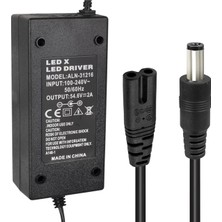 Sb Shopping Li-Ion Lityum Piller Için 54.6 Voltaj 2 Amper Elektrikli Bisiklet Şarj