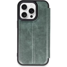 Sb Shopping Newface Iphone 14 Kılıf Flip Cover - Koyu Yeşil