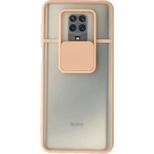 Sb Shopping Newface Redmi Note 9 Kılıf Palm Buzlu Kamera Sürgülü Silikon - Pembe