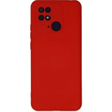 Sb Shopping Newface Redmi 10C Kılıf Nano Içi Kadife Silikon - Kırmızı