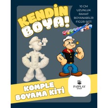 Paiplayshop Temel Reis Figürü - Boyama Seti ve Temel Reis Figürü 10 cm