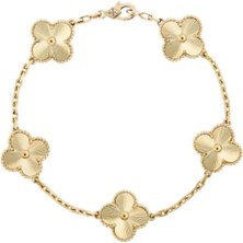 Sense of Atelier Büyük Yonca Bileklik Gold