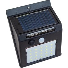 Sb Shopping PM-4528 Solar Sensörlü Duvar Tipi 20 Ledli Beyaz LED Aplik