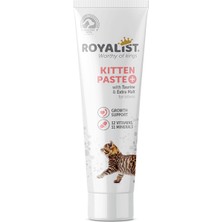 Royalist Yavru Kediler İçin Taurin ve Malt Lezzetli Macun 100 gr Büyüme Destekleyici