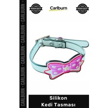 Carlburn #tasma Dayanıklı Yumuşak Ayarlanabilir Renkli Konforlu Güvenli Şık Kaliteli Silikon Kedi Tasması