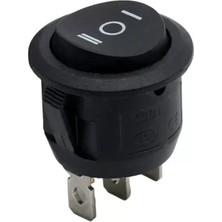 Sb Shopping IC-134 Yuvarlak Işıksız On-Off-On 3p Anahtar