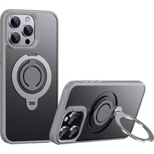 Sb Shopping Iphone 15 Avatar 360 Dönen Magsafe Kapak - Titan Gri