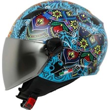 Sway Sw 765 Spring Blue Kask - Motodede