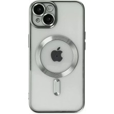 Sb Shopping Newface Iphone 14 Kılıf Kross Magneticsafe Kapak - Gümüş