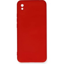 Sb Shopping Newface Redmi 9A Kılıf Nano Içi Kadife Silikon - Kırmızı