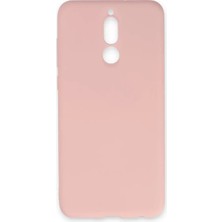 Sb Shopping Newface Mate 10 Lite Kılıf Nano Içi Kadife Silikon - Pudra