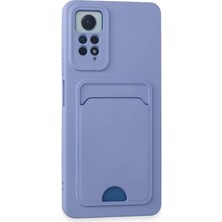 Sb Shopping Newface Redmi Note 12 4g Kılıf Kelvin Kartvizitli Silikon - Lila