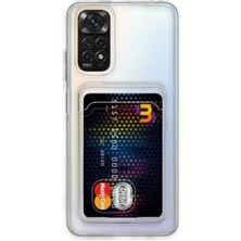 Sb Shopping Newface Redmi Note 11 Kılıf Kart Şeffaf Silikon - Şeffaf
