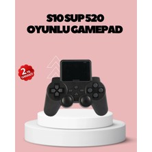 Nemere Hdmı Tv Bağlantılı Orijinal S10 Gamepad 520 Oyunlu 2025 Seri Oyun Konsolu