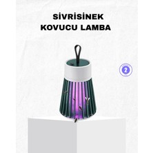 Nemere Şarjlı Mor Işıklı Sivrisinek Öldürücü Lamba – Sessiz ve Kimyasal Içermez