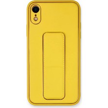 Sb Shopping Newface Iphone Xr Kılıf Coco Deri Standlı Kapak - Sarı