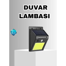 Nemere İthalat Solar Güçlü LED Dış Mekan Lambası – Güneş Enerjisiyle Şarj Olan Sensörlü Bahçe Işığ