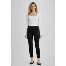 Vena Kadın Jessica Black Mom Jean Pantolon - Black