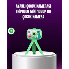 Hobilinka 1080P Hd Çocuk Vlog Kamerası – Tripod ve Eğitici Oyunlarl