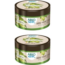 Arko Nem Zeytinyağlı Krem 250 ml X2 Nemlendirici Etkili Vücut Bakım Ürünü