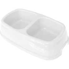 Renas Store Ikili Plastik Su Kabı 500 + 500 ml Beyaz