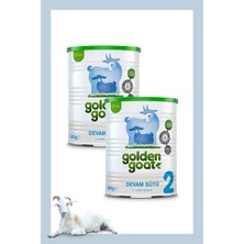 Golden Goat Sıvı Devam Sütü 2 Numara 400 gr 2'li Paket 6-12 Ay İçin