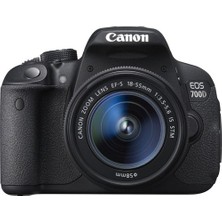 Canon Eos 700D SLR Dijital Fotoğraf Makinası 5184 x 3456 Çözünürlük 18-55 IS STM Lens CMOS Sensör